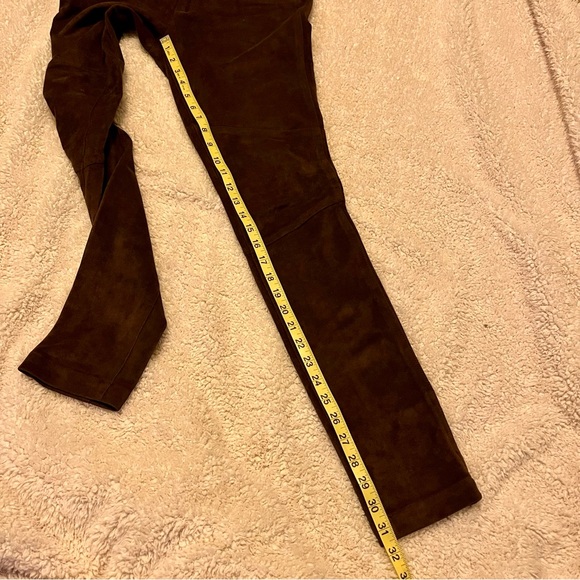 Bebe faux suede brown pants - Picture 7 of 9